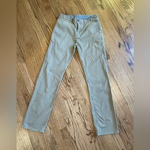 Mens Quiksilver khaki pants, regular fit size 29